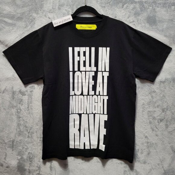 Midnight Studios Other - Midnight Rave 'I Fell In Love At Midnight Rave' Black Tee Shirt Mens Sz L / 3